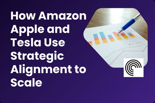 How Amazon Apple and Tesla Use Strategic Alignment to Scale